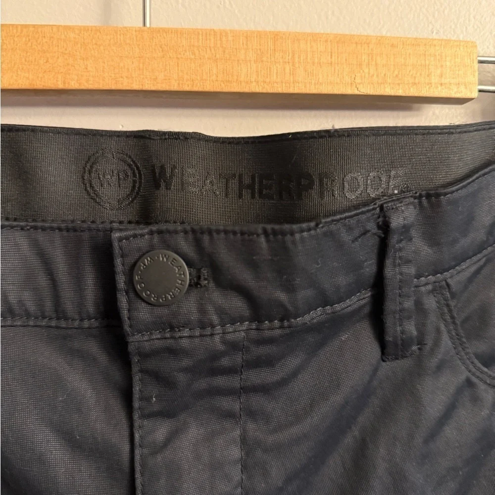 Weatherproof “Made for Adventure” black pants
